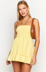 Sundazed Yellow Strap Back Dress Image