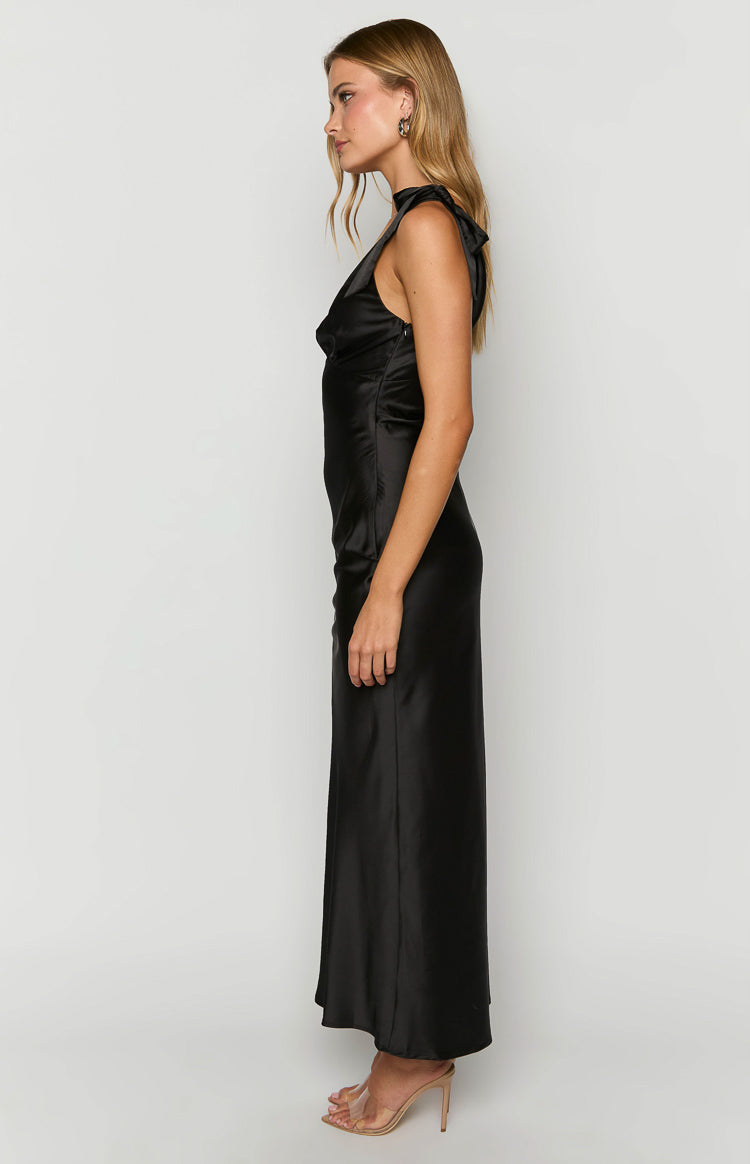 Val Black Maxi Dress Image