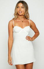 Zamara White Mini Dress Image