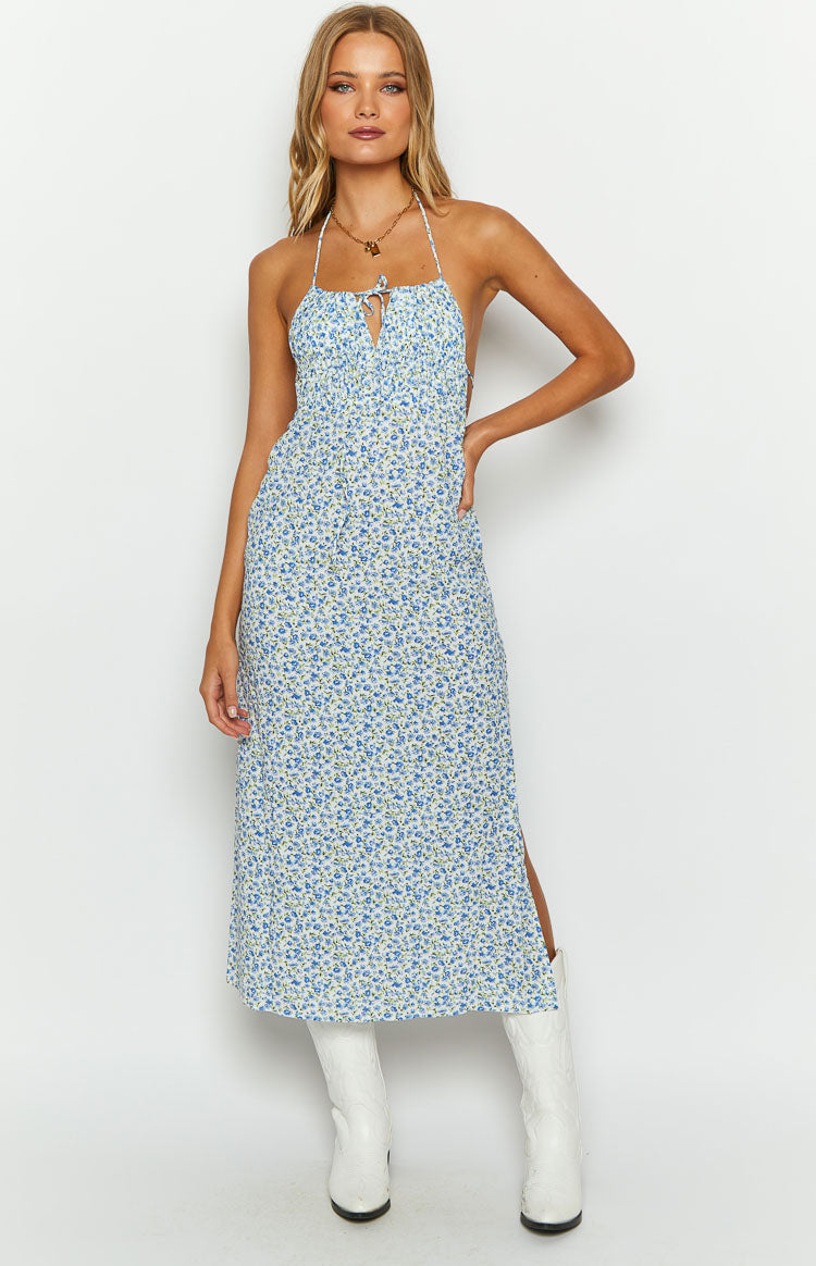 Estella Floral Midi Dress Image