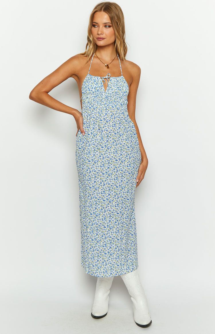 Estella Floral Midi Dress Image