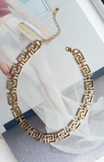 Eclat Geo Necklace Gold Image