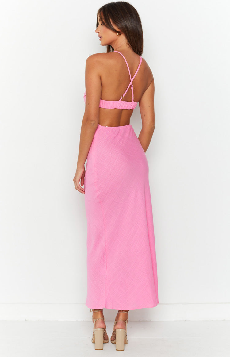 Lene Pink Maxi Dress Image