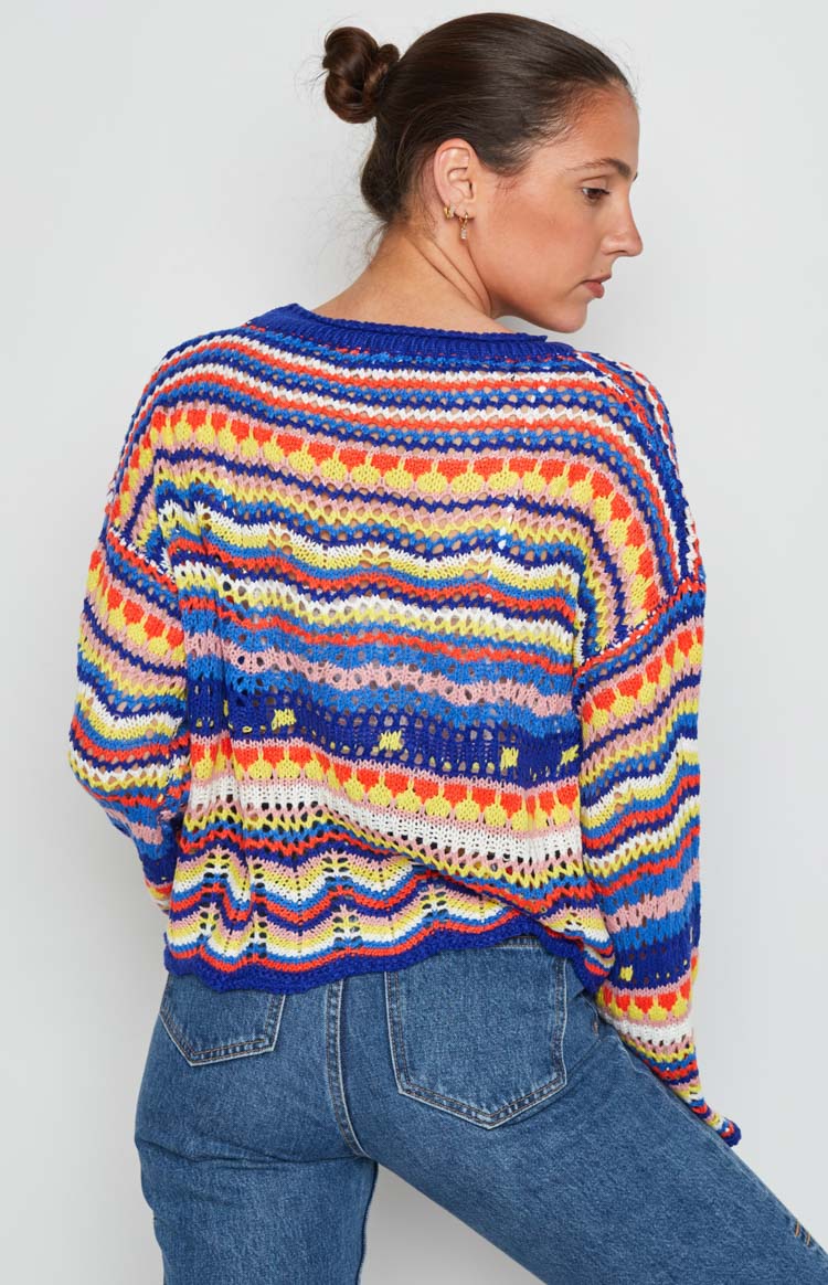 Long Weekend Sweater Blue