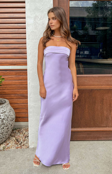 Maiah Lilac Maxi Dress – Beginning Boutique NZ