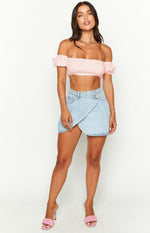 Molly Pink Crop Top Image