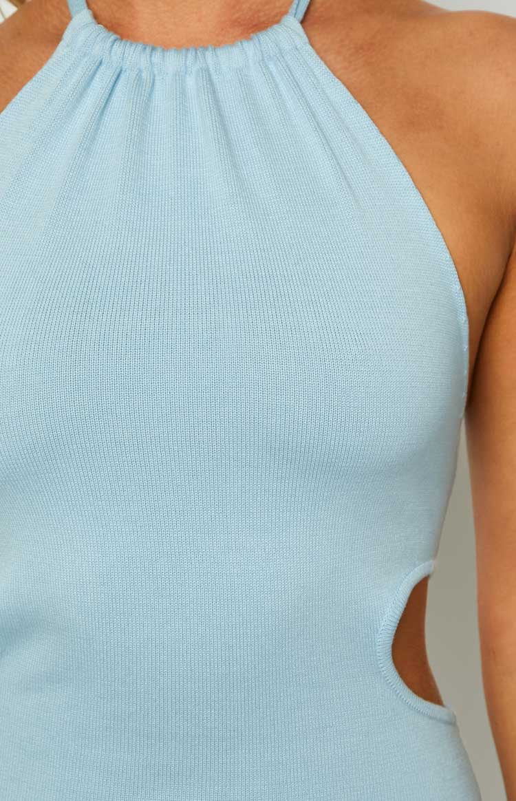 Bonnie Blue Sweater Dress – Beginning Boutique NZ