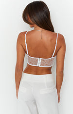 Starman White Sparkle Bralette Image