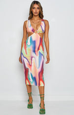 Sylvia Multi Midi Dress Image