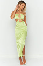 Taylor Green Maxi Dress Image