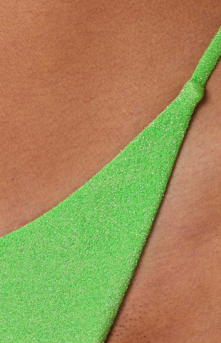 Theo Green Bikini Bottoms