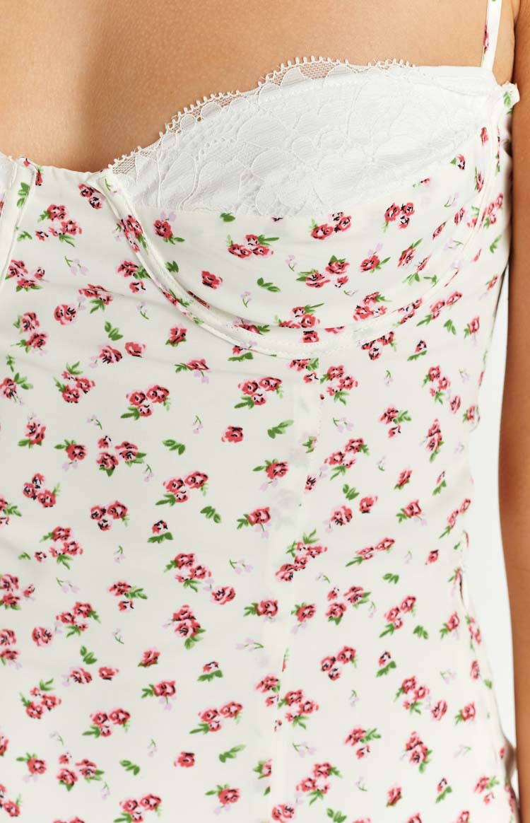 Trouble Floral Mini Dress