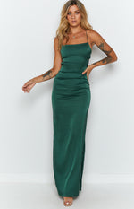 Manhattan Slip Formal Dress Emerald Image